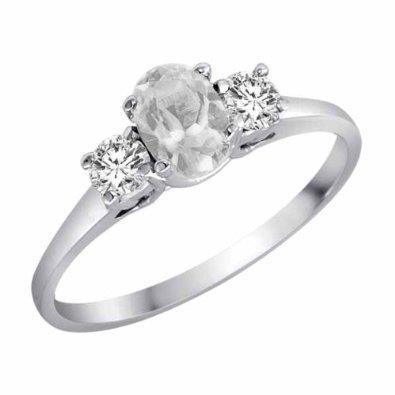 STERLING SILVER ENGAGEMENT RING