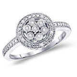 STERLING SILVER ENGAGEMENT RING