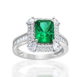 Great Gatsby Inspired Sterling Silver Ring - 02EM50