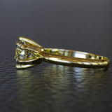 Brilliant Cut Diamond (1.25ct) Solitaire Gold Engagement Ring - 02US44