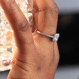 Sterling Silver Engagement Ring - 06AS94