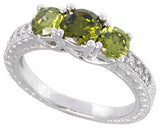 STERLING SILVER ENGAGEMENT RING