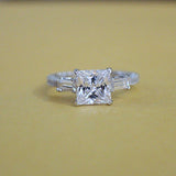 Sterling Silver Engagement Ring - 08AB73