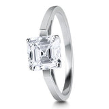 STERLING SILVER ENGAGEMENT RING