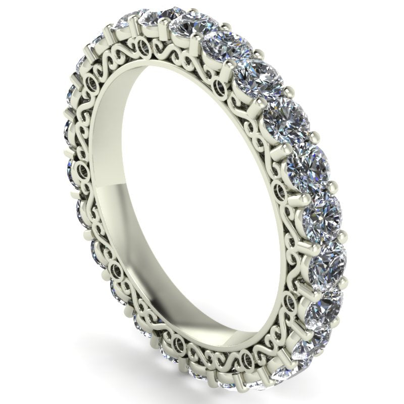 2.28ct Eternity Gold Wedding Band - 05US04