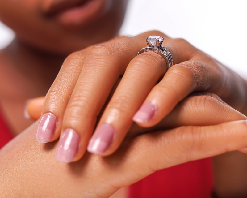 Sterling Silver Bridal Set - 08AS66