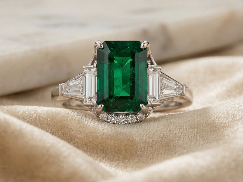 The "Vogue Ember" Cathedral Solitaire - 10VG01