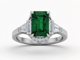 The "Vogue Ember" Cathedral Solitaire - 10VG01