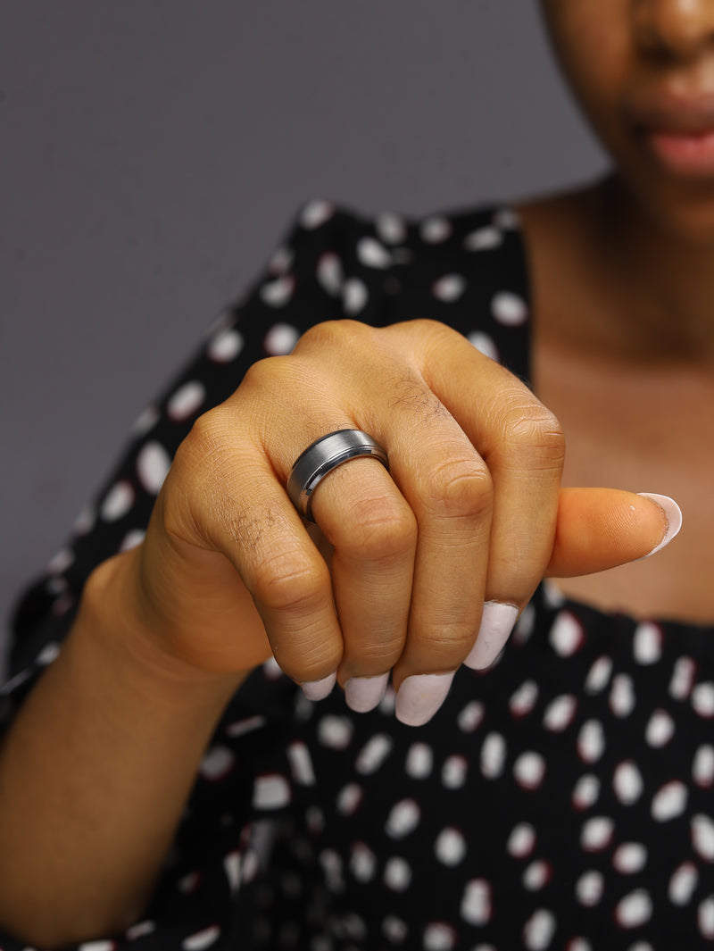 Tungsten Wedding Band JH83