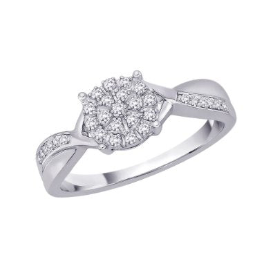 STERLING SILVER BRIDAL SET