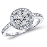 STERLING SILVER ENGAGEMENT RING