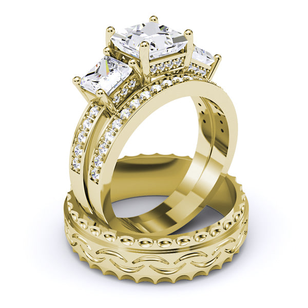 Complete Gold Wedding Set - 01AD01