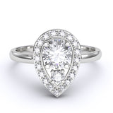 Gold Engagement Ring - 01AD05