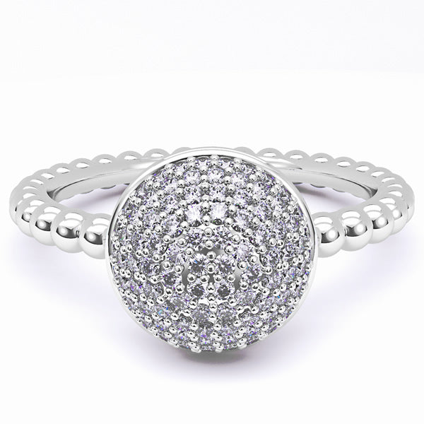 Gold Engagement Ring - 01AD46