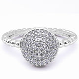 Gold Engagement Ring - 01AD46