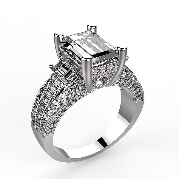 Gold Engagement Ring - 10GG61
