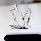 Sterling Silver Bridal Set - 01AS93