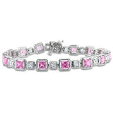 Sterling Silver Gemstone Bracelet - 01BR31