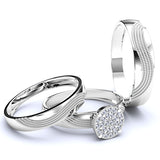 Zara Collection - Complete Wedding Trio Set - 01BS06
