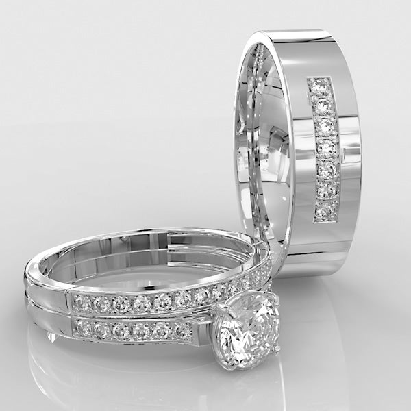 Zara Collection - Complete Gold Wedding Set - 01BS10