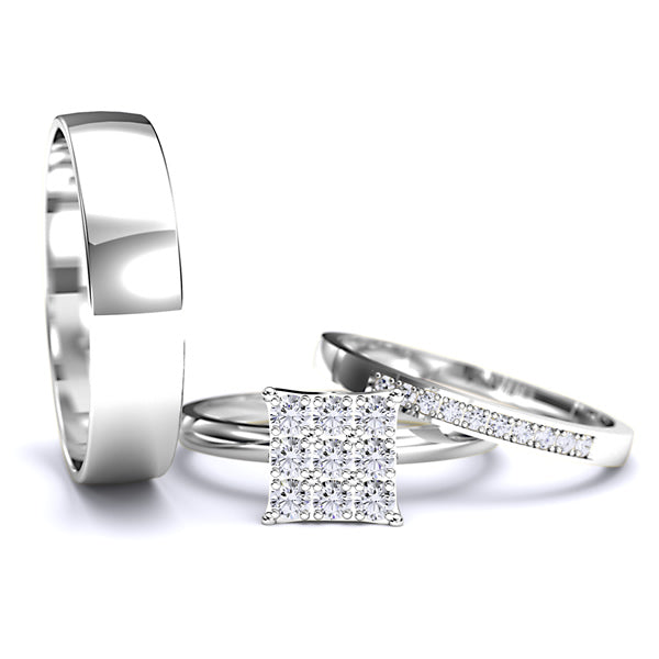 Zara Collection - Complete Gold Wedding Set - 01BS12