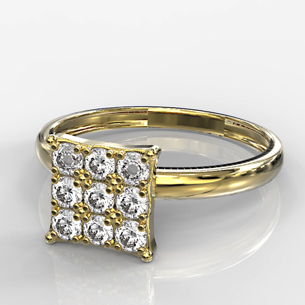 Zara Collection - Gold Engagement Ring - 01BS13