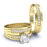 Zara Collection - Complete Gold Wedding Set - 01BS16