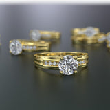Zara Collection - Gold Engagement Ring - 01BS18