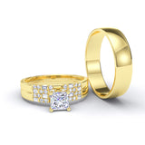 Zara Collection - Gold Complete Wedding Set - 01BS23