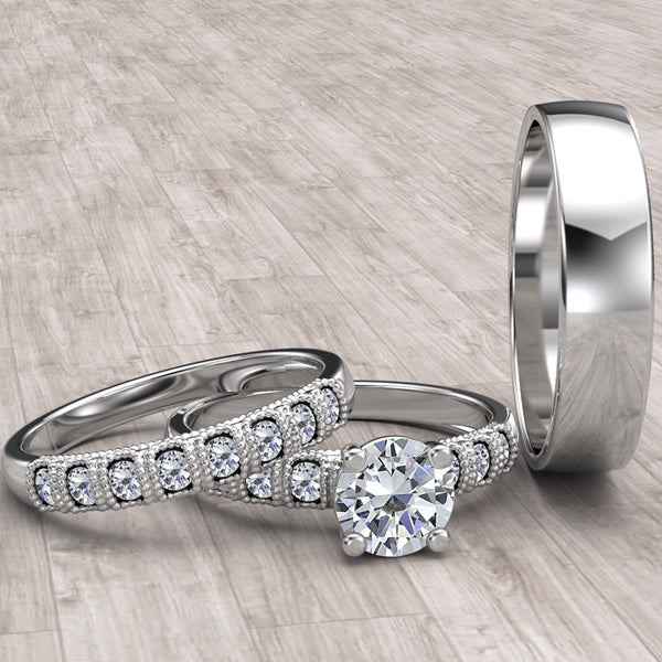 Zara Collection - Complete Gold Wedding Set - 01BS26