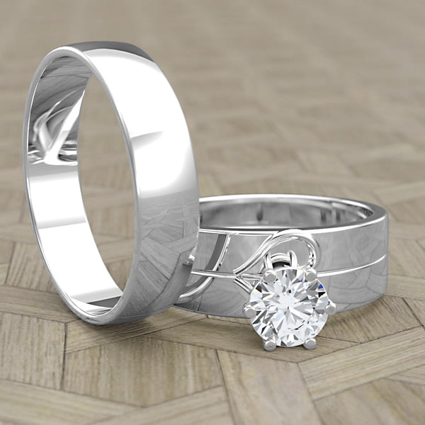 Complete Trio Wedding Set - 01BS28