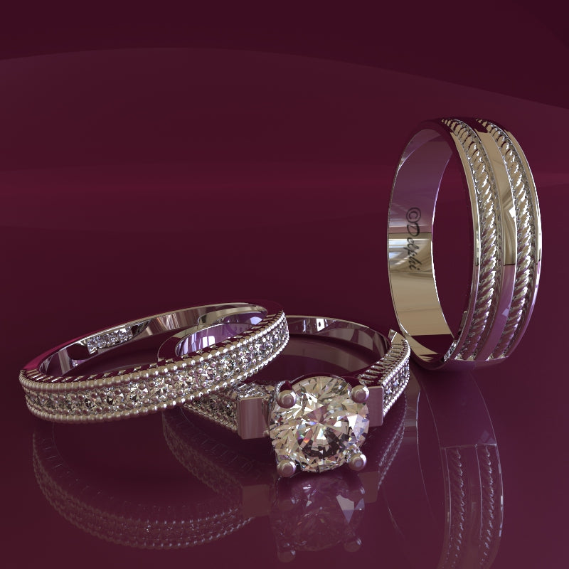 Gold Complete Wedding Set - 01BS41