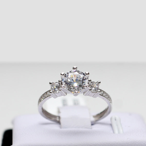 10k Gold Engagement Ring - 01CG02
