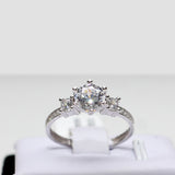 10k Gold Engagement Ring - 01CG02