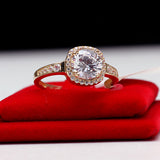 Gold Engagement Ring - 01CG04