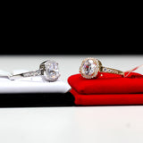 Gold Engagement Ring - 01CG04