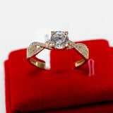 Gold Engagement Ring - 01CG07