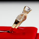 Gold Engagement Ring - 01CG07