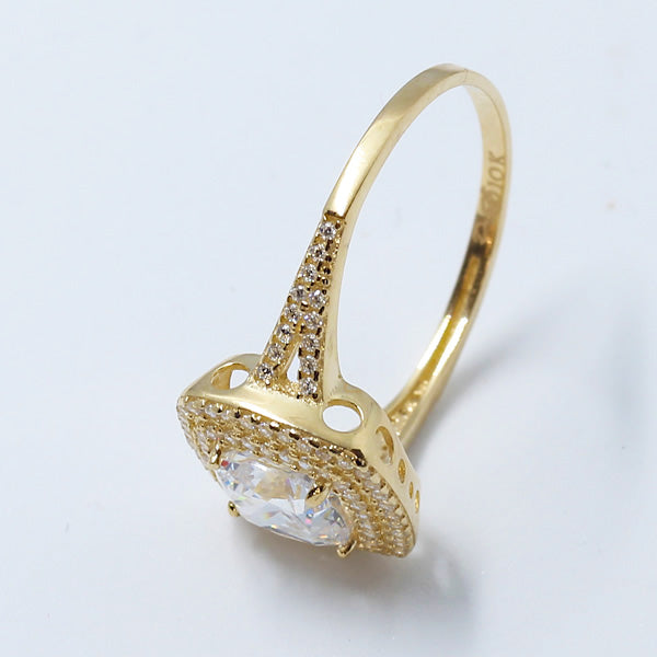 Gold Engagement Ring - 01CG10