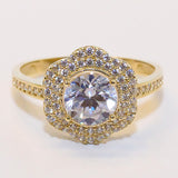 Gold Engagement Ring - 01CG13