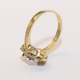 Gold Engagement Ring - 01CG13