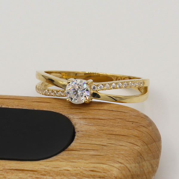 Gold Engagement Ring - 01CG22