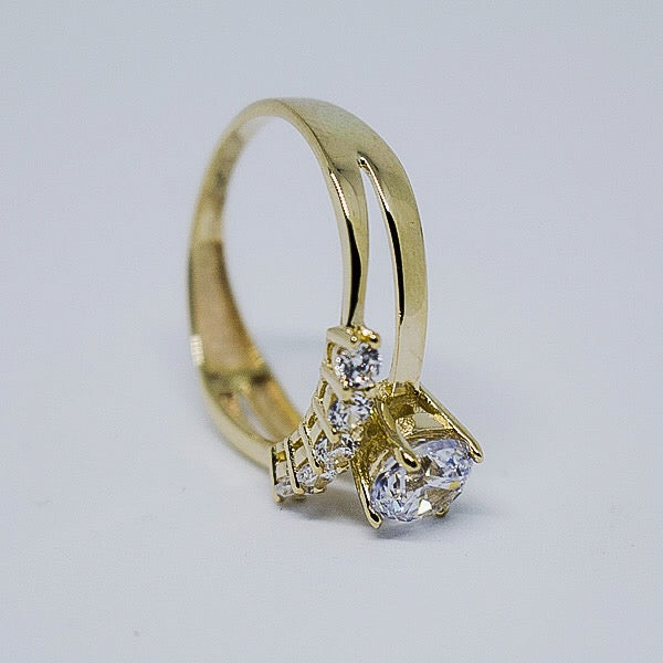 Gold Engagement Ring - 01CG23