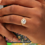 Gold Engagement Ring - 01CG46
