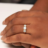 Gold Engagement Ring - 01CG48