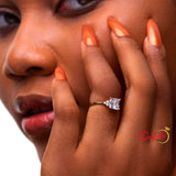 Gold Engagement Ring - 01CG50