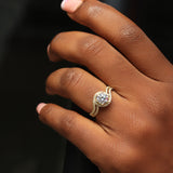 Gold Engagement Ring - 01CG52