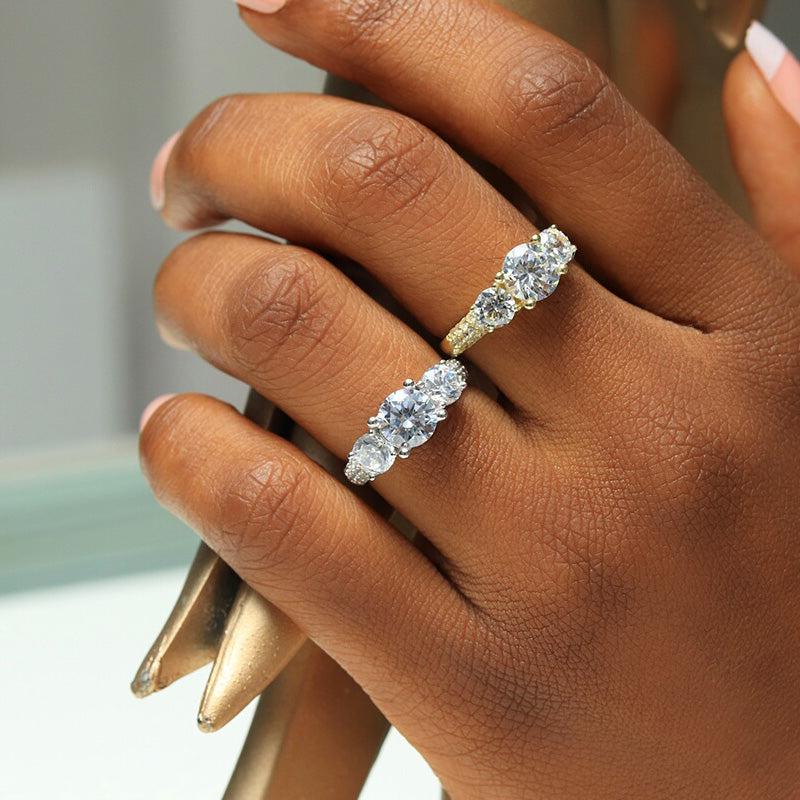 Gold Engagement Ring - 01CG55