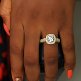 Gold Engagement Ring - 01CG59