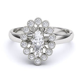 Gold Engagement Ring - 01DG20